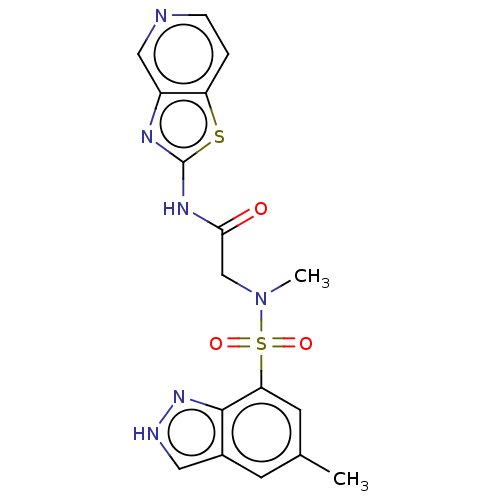 Chemical structure of BindingDB Monomer ID 669714