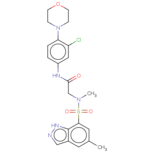 Chemical structure of BindingDB Monomer ID 669725