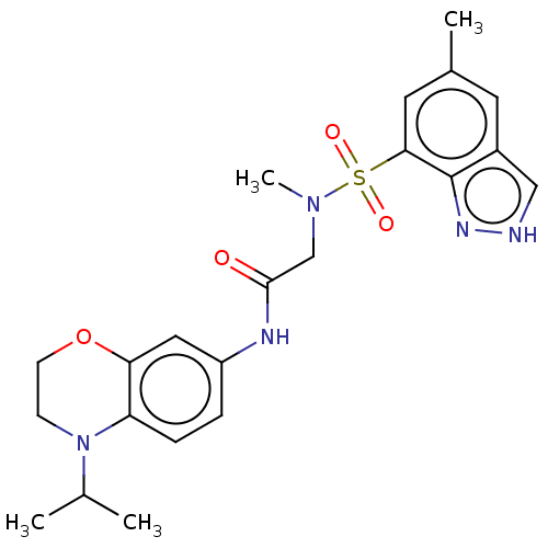 Chemical structure of BindingDB Monomer ID 669756