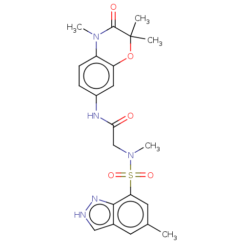 Chemical structure of BindingDB Monomer ID 669758