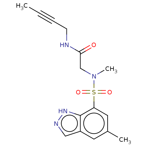 Chemical structure of BindingDB Monomer ID 669802