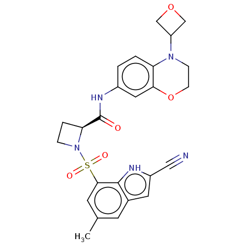 Chemical structure of BindingDB Monomer ID 669804