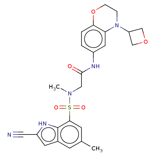 Chemical structure of BindingDB Monomer ID 669806