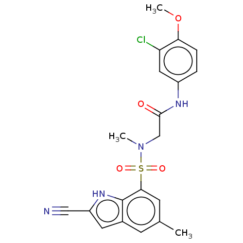 Chemical structure of BindingDB Monomer ID 669809