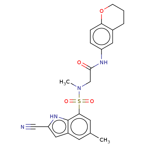 Chemical structure of BindingDB Monomer ID 669819