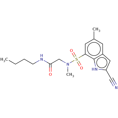 Chemical structure of BindingDB Monomer ID 669821