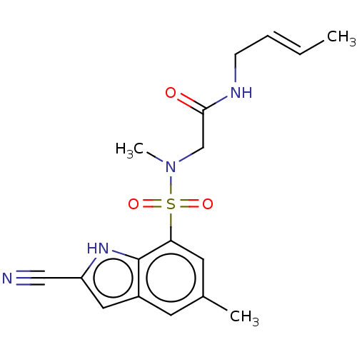 Chemical structure of BindingDB Monomer ID 669825