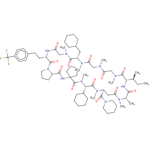 Chemical structure of BindingDB Monomer ID 671101