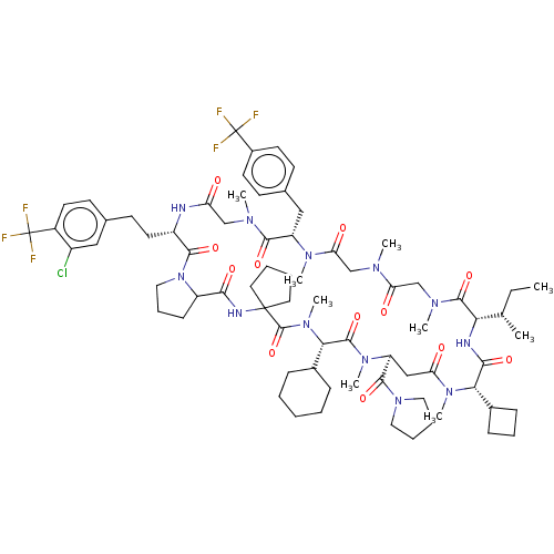 Chemical structure of BindingDB Monomer ID 671102