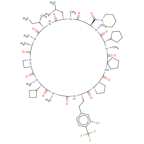 Chemical structure of BindingDB Monomer ID 671147