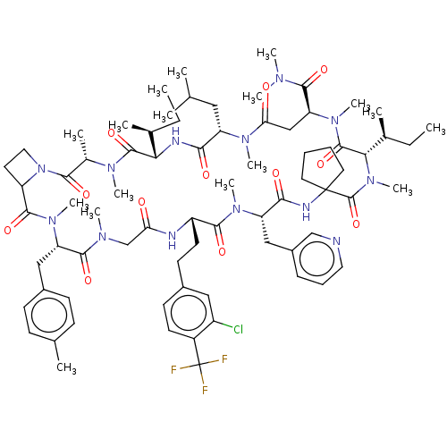 Chemical structure of BindingDB Monomer ID 671241