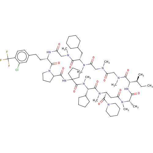 Chemical structure of BindingDB Monomer ID 671244