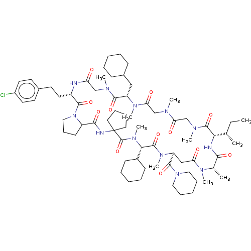 Chemical structure of BindingDB Monomer ID 671282