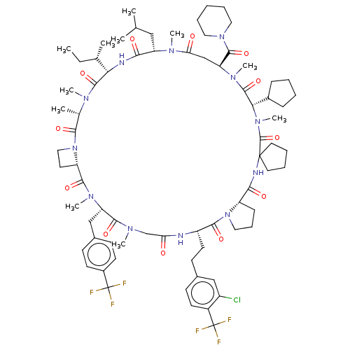 Chemical structure of BindingDB Monomer ID 671343