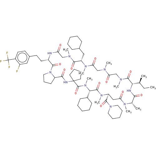 Chemical structure of BindingDB Monomer ID 671446