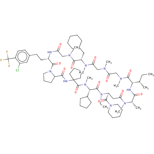 Chemical structure of BindingDB Monomer ID 671481