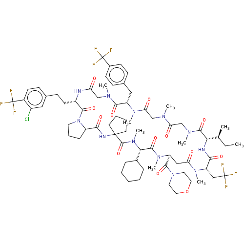 Chemical structure of BindingDB Monomer ID 671849