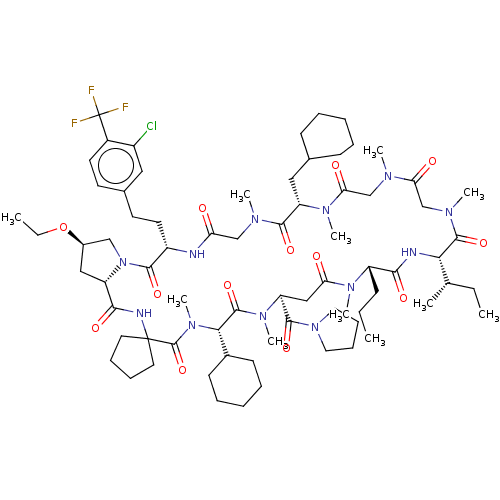 Chemical structure of BindingDB Monomer ID 672081