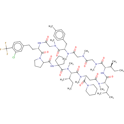 Chemical structure of BindingDB Monomer ID 672402
