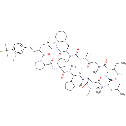 Chemical structure of BindingDB Monomer ID 672410