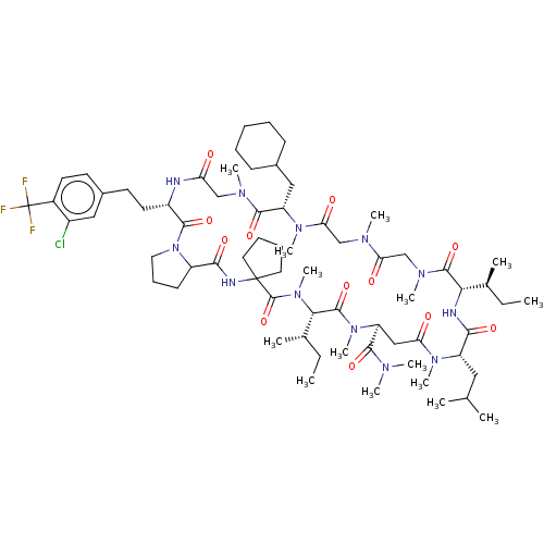Chemical structure of BindingDB Monomer ID 672569