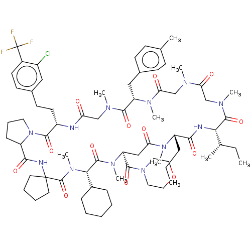 Chemical structure of BindingDB Monomer ID 672574