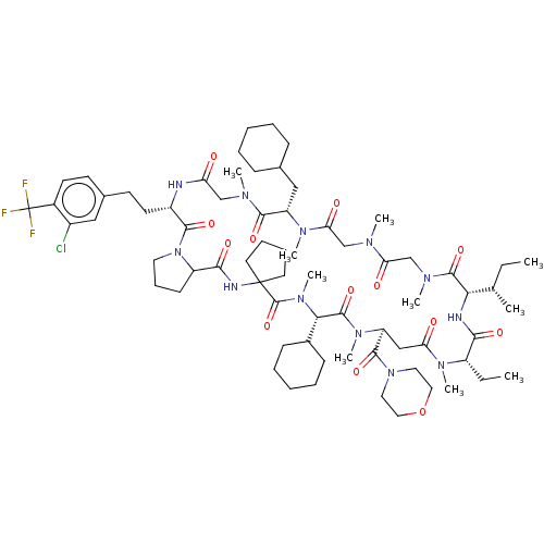 Chemical structure of BindingDB Monomer ID 672608