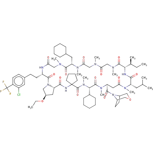 Chemical structure of BindingDB Monomer ID 672656