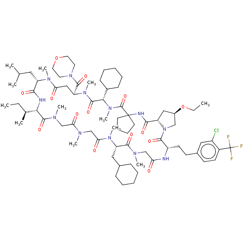 Chemical structure of BindingDB Monomer ID 672667