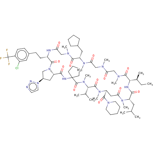 Chemical structure of BindingDB Monomer ID 672770