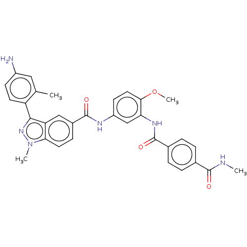 Chemical structure of BindingDB Monomer ID 674564