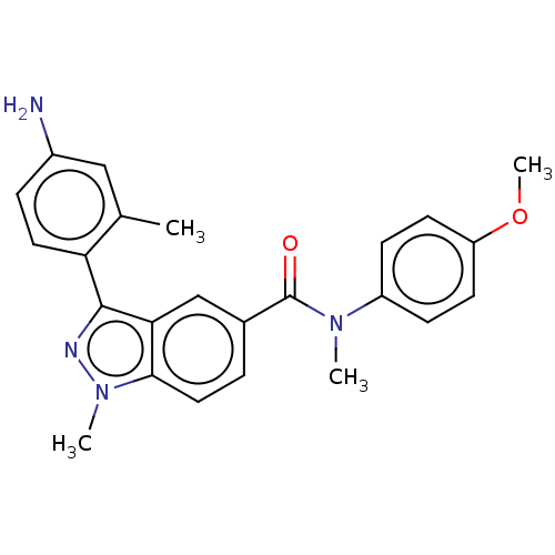 Chemical structure of BindingDB Monomer ID 674586