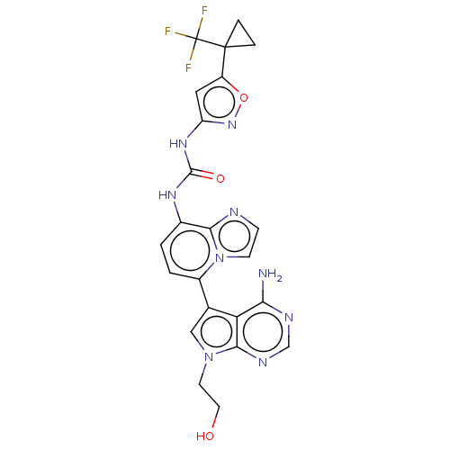 Chemical structure of BindingDB Monomer ID 675042