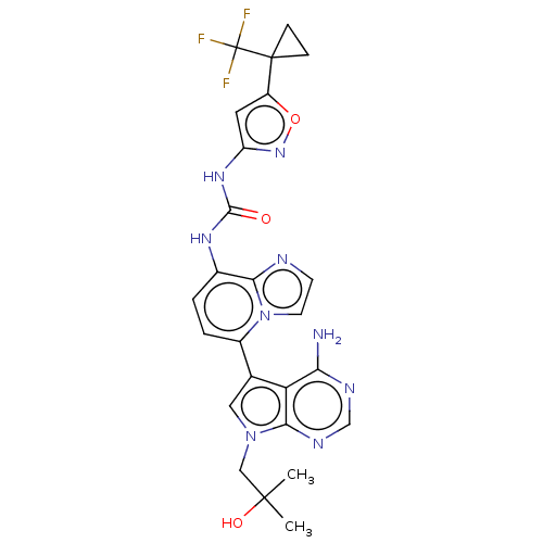 Chemical structure of BindingDB Monomer ID 675043