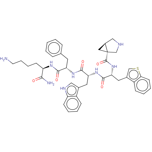 Chemical structure of BindingDB Monomer ID 675500