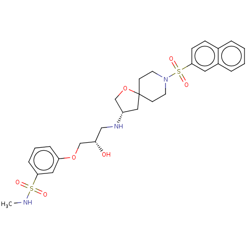 Chemical structure of BindingDB Monomer ID 675560