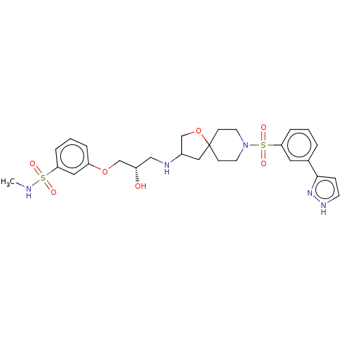 Chemical structure of BindingDB Monomer ID 675615