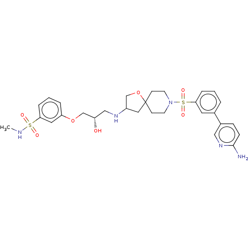 Chemical structure of BindingDB Monomer ID 675634