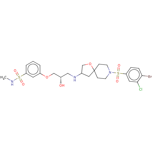 Chemical structure of BindingDB Monomer ID 675686