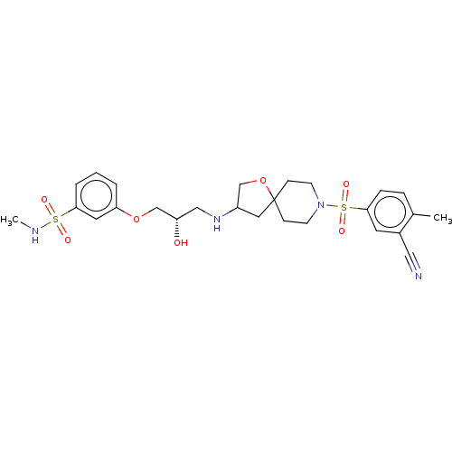 Chemical structure of BindingDB Monomer ID 675729