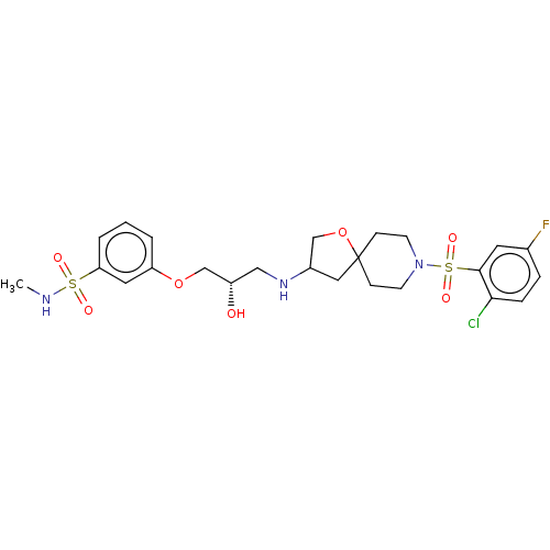 Chemical structure of BindingDB Monomer ID 675733