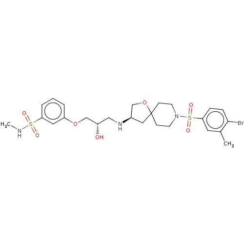 Chemical structure of BindingDB Monomer ID 675802
