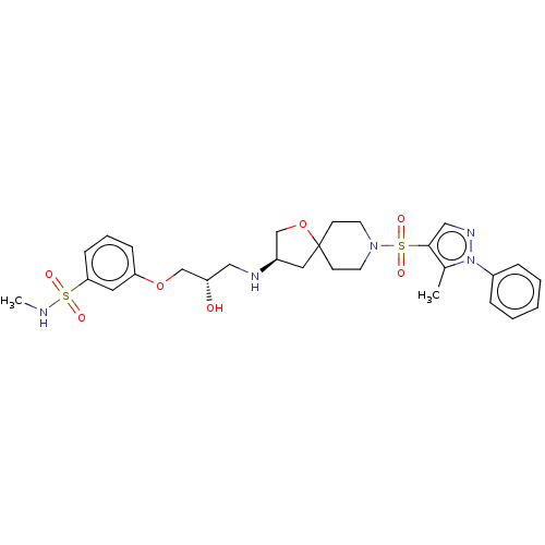 Chemical structure of BindingDB Monomer ID 675812
