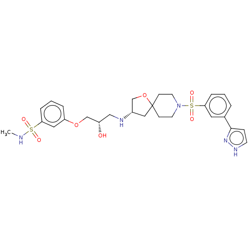 Chemical structure of BindingDB Monomer ID 675826