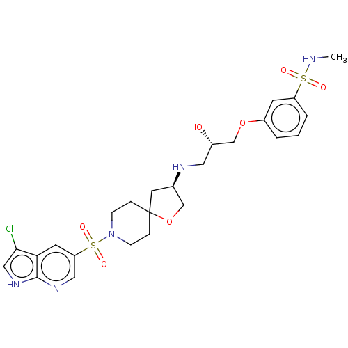 Chemical structure of BindingDB Monomer ID 676041