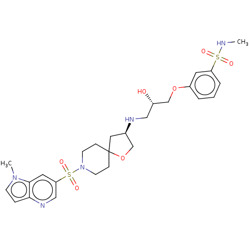 Chemical structure of BindingDB Monomer ID 676057