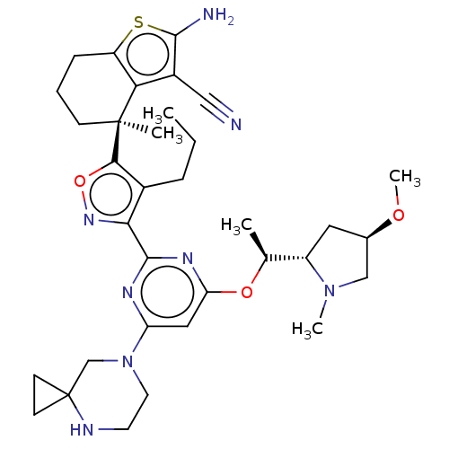 Chemical structure of BindingDB Monomer ID 678340