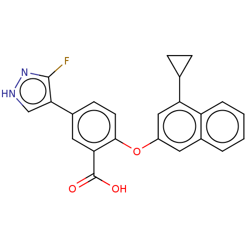 Chemical structure of BindingDB Monomer ID 679376