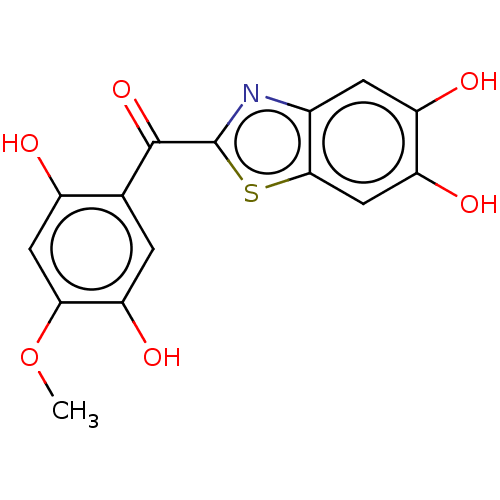 Chemical structure of BindingDB Monomer ID 681333
