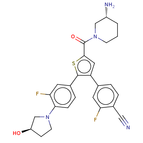 Chemical structure of BindingDB Monomer ID 681419